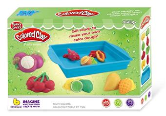 Fruit and Square Plate Series Color Mud   ITEM NO.： W052184