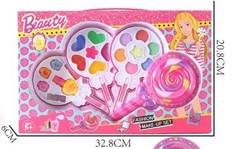 Fashion Barbie lollipop three-layer cosmetics   ITEM NO.： W058231