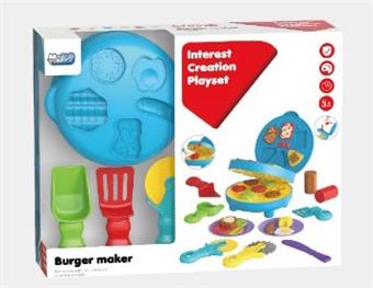 Clay Burger Machine Set   ITEM NO.： W053608
