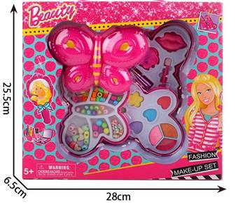 Fashion Barbie Butterfly Triple Layer Beads+Cosmetics   ITEM NO.： W058300