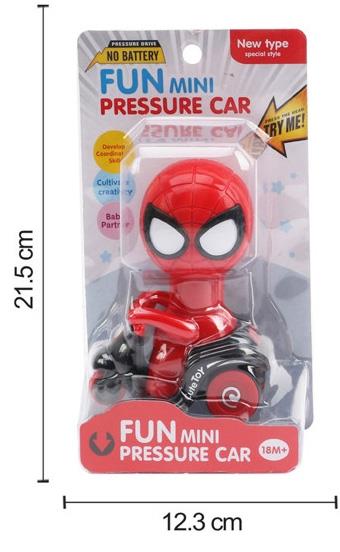 Spider Man Pressure Car   ITEM NO.： W042190