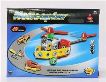 49pcs metal assembled toys   ITEM NO.： W042447
