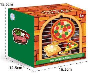 DIY Pizza Hut Clay   ITEM NO.： W053784