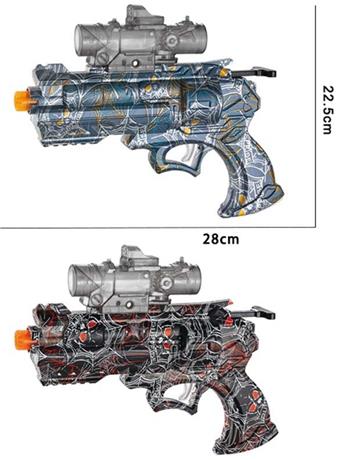 Revolver type hand loaded water bullet gun   ITEM NO.： W063354