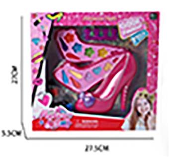 Double layered high heels children's makeup   ITEM NO.： W059424