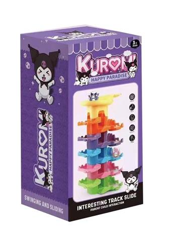 DIY Kuromi Ball Track Puzzle Assembly Building Blocks   ITEM NO.： W046506