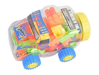 Mini trailer multi-color mixed weighing 60g (approximately 25pcs)   ITEM NO.： W045380