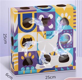 Large intelligent cat teasing magic box   ITEM NO.： W062245