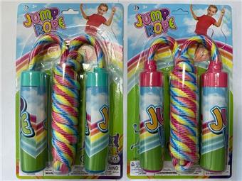 Children's Rainbow Jump Rope   ITEM NO.： W041430