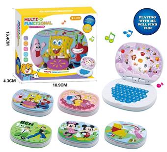 Russian Winnie the Pooh Learning Machine (with Writing Pad)   ITEM NO.： W056615