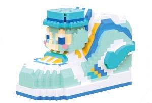 Trendy Shoes Pulling Turtle 740PCS (low-priced impulse version)   ITEM NO.： W045842