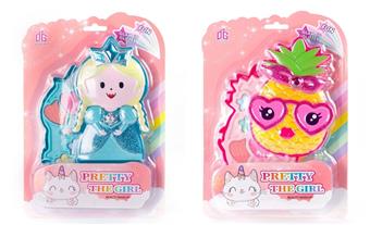 Nail comb disguised as toy princess pineapple DIY two-layer box   ITEM NO.： W057872