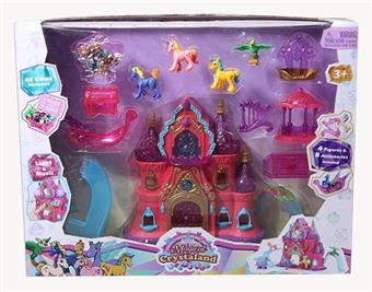 Magical World Castle Music Lights, Electric   ITEM NO.： W055686