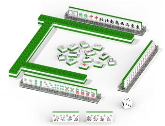 396PCS Chinese Mahjong Blocks   ITEM NO.： W045753