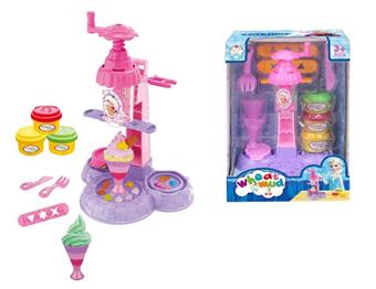 Ice cream machine with colored clay   ITEM NO.： W053534