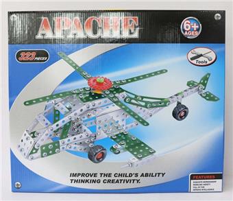 323pcs metal assembled toys   ITEM NO.： W042433