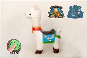 Rubber coated animal mount: Great White Sheep Camel (with call IC)   ITEM NO.： W046335
