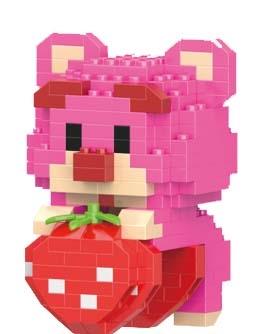 Pendant Strawberry Bear 210PCS (low-priced impulse version)   ITEM NO.： W045867