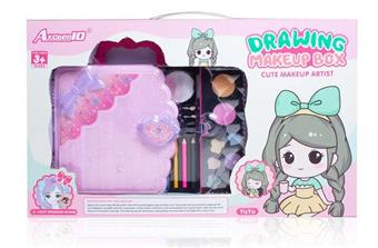 Nail Comb Dress Up Toy DIY Drawing Notebook   ITEM NO.： W057852