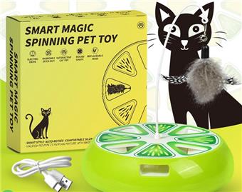 Intelligent cat teasing machine fruit series charging model   ITEM NO.： W062192