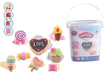 Cake and Dessert Series with 12 Color Mud   ITEM NO.： W053266