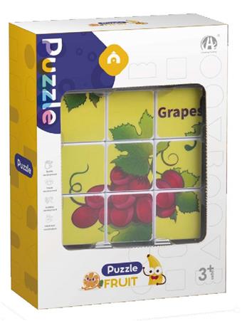 Fruit themed magnetic puzzle (6 patterns)   ITEM NO.： W046697