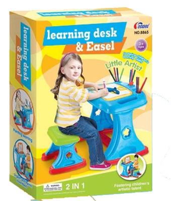 2-in-1 easel learning desk   ITEM NO.： W061458
