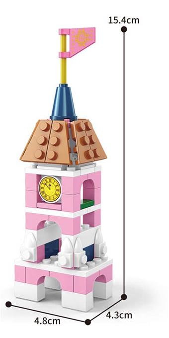 Bell Tower 74PCS   ITEM NO.： W045809