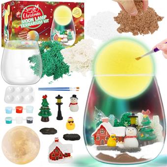 Christmas Graffiti Moon Lantern   ITEM NO.： W055771