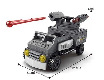 79PCS Heavy Artillery Sniper Vehicle   ITEM NO.： W045794