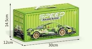 1: 18 cycle Lamborghini Container Edition 451PCS (low-priced impulse version)   ITEM NO.： W044992