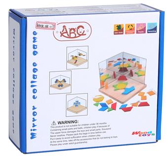 Mirror imaging puzzle   ITEM NO.： W044167