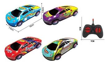 1: 24 way Lamborghini alloy graffiti remote control car with lights   ITEM NO.： W060776