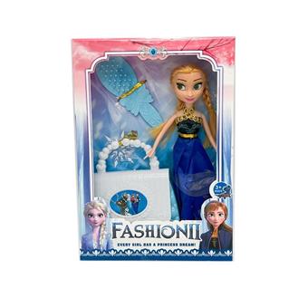 9-inch solid body active hand Frozen with handbag and comb accessories   ITEM NO.： W055567