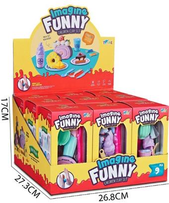 <Playful Tableware>Clay Set Display Box   ITEM NO.： W051895
