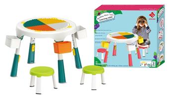One click folding double-sided learning block table   ITEM NO.： W061497