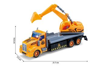 1: 48 four-way light remote control long head excavation engineering vehicle   ITEM NO.： W060567