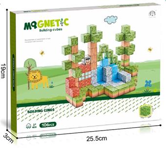 Forest Theme 2CM Magnetic Block 106P   ITEM NO.： W046774