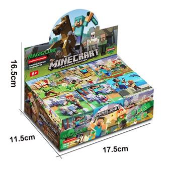 My World Rubik's Cube (6-pack) Third order Rubik's Cube 5.7cm UV Printing Stress Relief Puzzle Cube 3rd order Puzzle Cube Stress Relief Puzzle Toy Finger Game   ITEM NO.： W042805