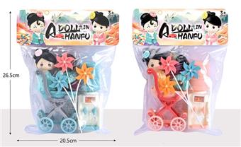 Baby stroller doll set playing house   ITEM NO.： W043262