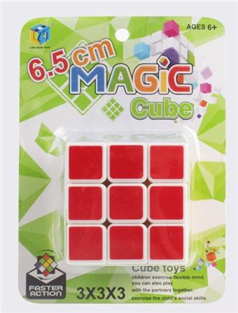 Linghuan Magic Cube 6.5CM Puzzle Cube Stress Relief and Release Puzzle Toy Finger Game   ITEM NO.： W042772