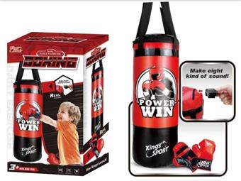 Boxer color box small sandbag (with music)   ITEM NO.： W063330