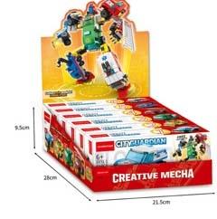 Six in one city mecha 503PCS (6-pack)   ITEM NO.： W045826