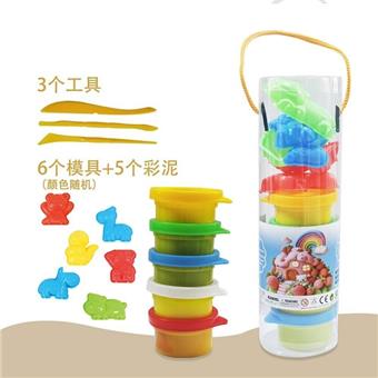 15PCS color clay set/color random   ITEM NO.： W053020