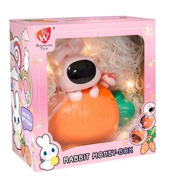 Rabbit piggy bank   ITEM NO.： W051593