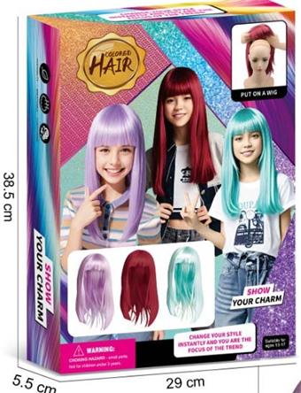 Fashion trend wig dressing set   ITEM NO.： W058701