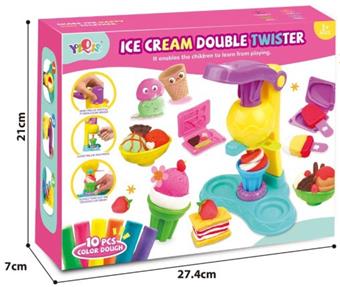 Two tone ice cream puree   ITEM NO.： W052866