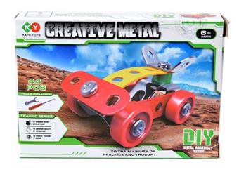 Metal assembled toys   ITEM NO.： W042406
