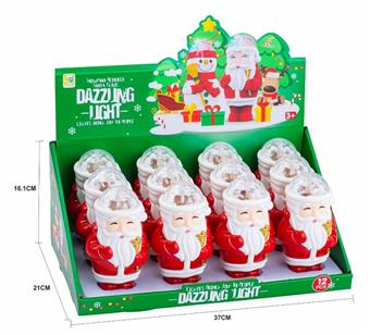 Santa Claus Flash Stick 12pcs/box   ITEM NO.： W042081