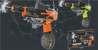 Ice Mouse electric continuous water gun linkage launch (with induction adjustable seven color flame silencer)   ITEM NO.： W066833